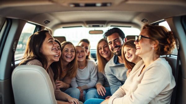 Meilleures offres de locations de voitures 7 places en famille