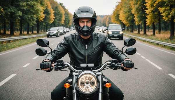 Quels sont les risques d'une conduite de moto sans rétroviseurs ?