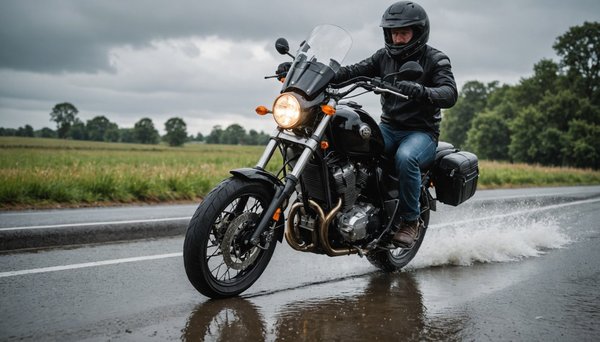 Quelles sont les meilleures solutions pour améliorer la traction de votre moto sur route mouillée ?